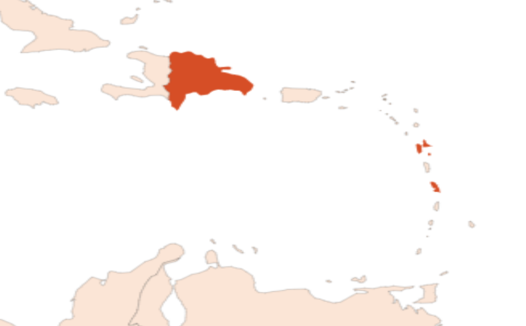 Bay leaf oil (West Indian) (CAS N° 8006-78-8) Map for Bay leaf oil (West Indian) (CAS N° 8006-78-8)